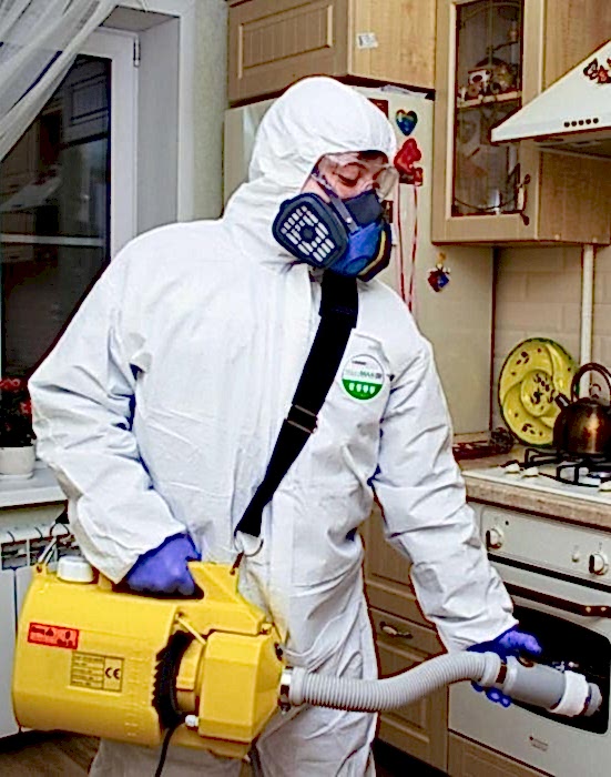 уборка после дезинсекции